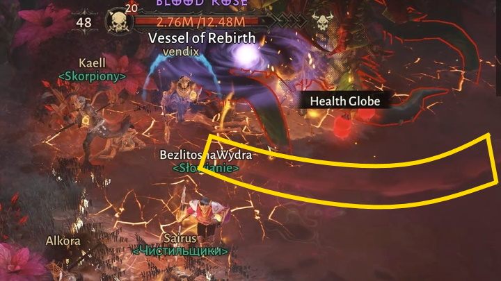 Uciekajcie, gdy widzicie okrąg wokół bossa - Diablo Immortal: Krwawa róża (Blood Rose) - boss, jak pokonać - Diablo Immortal - poradnik do gry