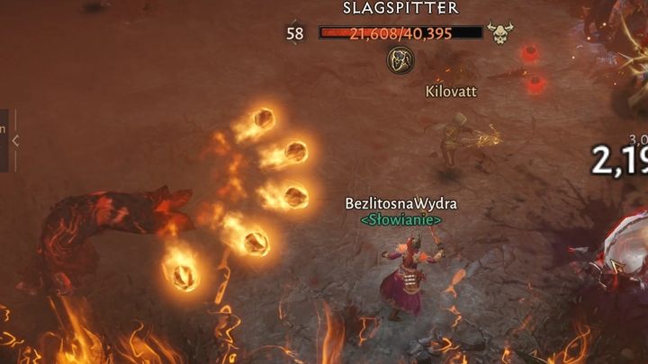 Gdy boss utraci pierwszy pasek zdrowia, rozpocznie przyzywanie okresowo potworów plujących ogniem - Diablo Immortal: Lassal - boss, jak pokonać? - Diablo Immortal - poradnik do gry