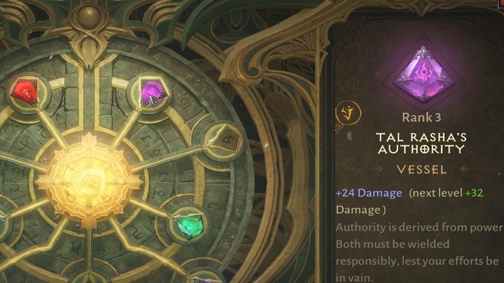 Za pierwszorazowe pokonanie Lassala otrzymacie kamień Tal Rashas Authority, który umieszczony zostanie w Sanktuarium Iben Fahds - Diablo Immortal: Lassal - boss, jak pokonać? - Diablo Immortal - poradnik do gry