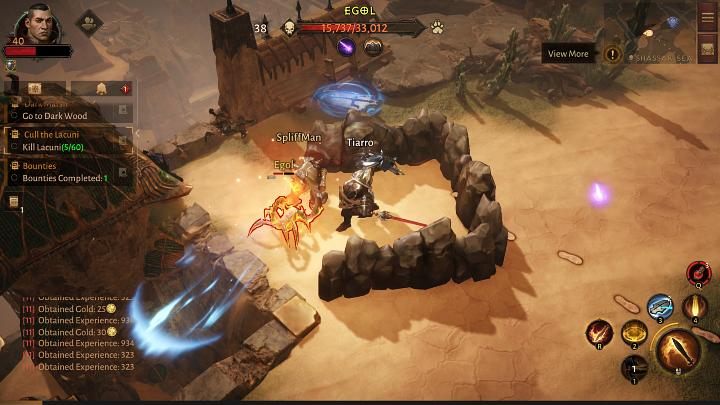 W trakcie eksploracji świata Diablo Immortal często napotkacie elitarne potwory, które można rozpoznać po kolorze: niebieskie, fioletowe i żółte - Diablo Immortal: Doświadczenie - jak szybko zdobywać? - Diablo Immortal - poradnik do gry