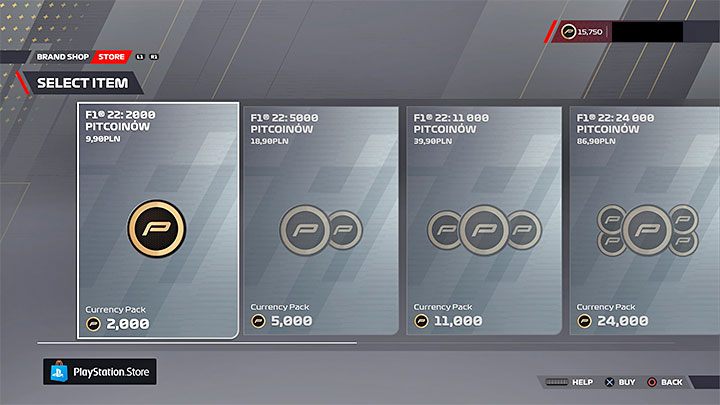 F1 22 posiada mikrotransakcje i powiązana jest z nimi waluta Pitcoiny (Pitcoins) - F1 22: Mikrotransakcje (MTX) - czy są w grze? - F1 22 - poradnik do gry