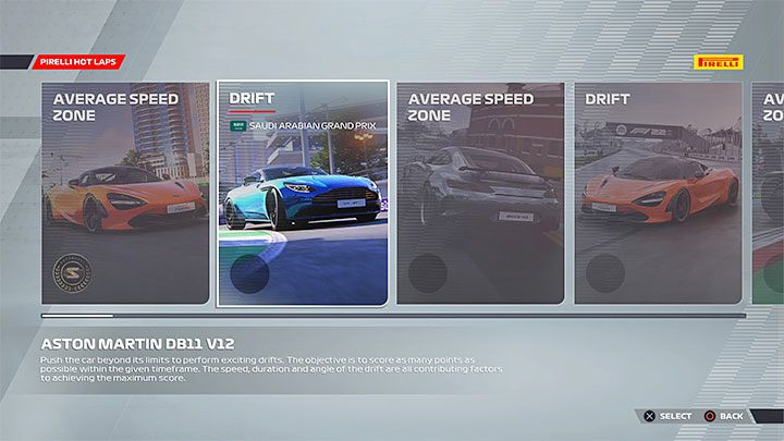 Sposób odblokowania: Driftuj łącznie przez 3 minuty podczas Gorącego okrążenia Pirelli (Pirelli Hot Laps) - F1 22: Trofea / Osiągnięcia - lista wszystkich, poradnik trofeowy - F1 22 - poradnik do gry