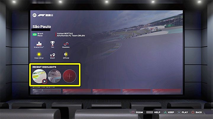 Sposób odblokowania: Zapisz ujęcie z wyścigu w trybie kinowym (Theatre Mode) - F1 22: Trofea / Osiągnięcia - lista wszystkich, poradnik trofeowy - F1 22 - poradnik do gry