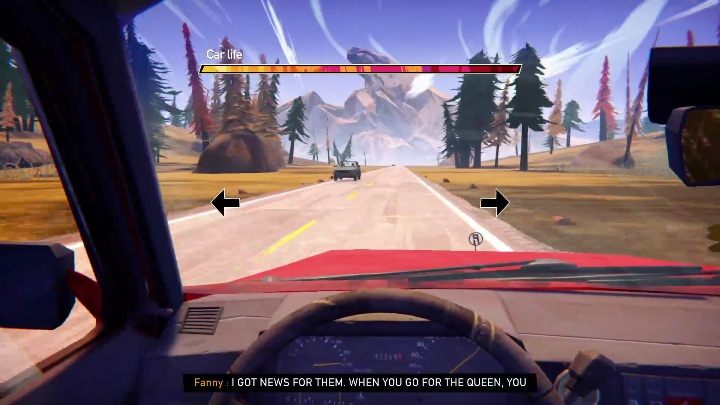 Jadąc dalej spotkacie policjantkę Fanny, która będzie mieć dla Was nietypowe zadanie - Road 96: Rozdział 5 - solucja, opis przejścia - Road 96 - poradnik do gry