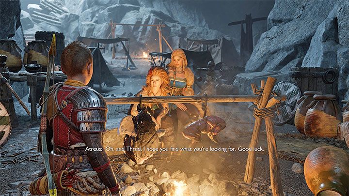 W trakcie podróżowania przez Gaj możecie spotykać się z różnymi sojusznikami - początkowo będziecie grali jako Atreus, a później jako Kratos - God of War Ragnarok: Główne zakończenie - solucja, opis przejścia - God of War Ragnarok - poradnik do gry