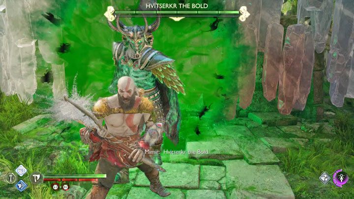 Wszystkie walki z berserkami rozgrywa się na małych zamkniętych arenach - God of War Ragnarok: Jak pokonać berserka Hvitserkr Śmiały (Hvitserkr the Bold)? - God of War Ragnarok - poradnik do gry