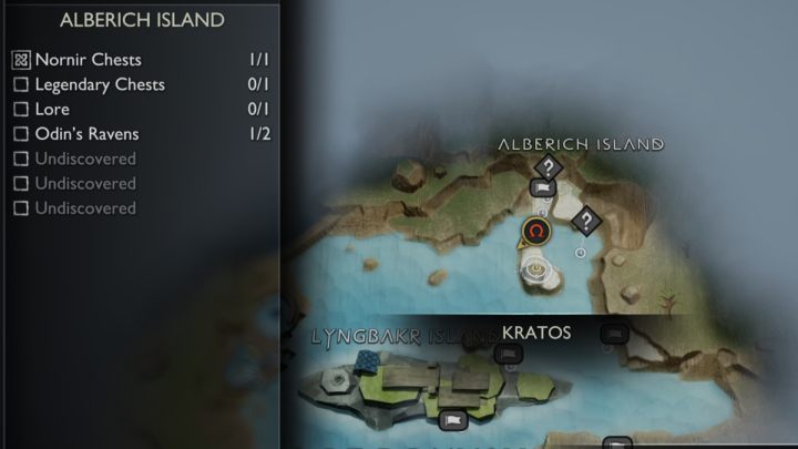 10 - God of War Ragnarok: Wyspa Alberyka (Alberich Island), Svartalfheim - sekrety, znajdźki - God of War Ragnarok - poradnik do gry