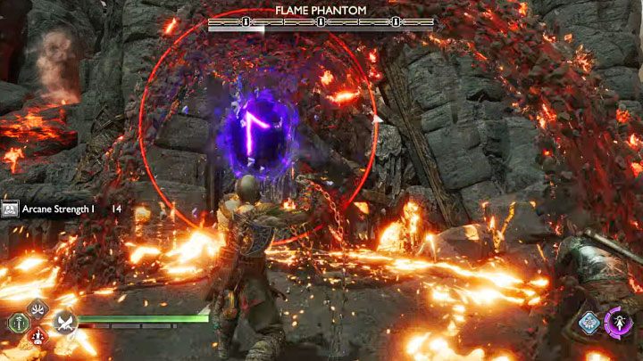 Ataki Fantoma Ognistego - God of War Ragnarok: Jak pokonać Fantoma ognistego (Flame Phantom)? - God of War Ragnarok - poradnik do gry