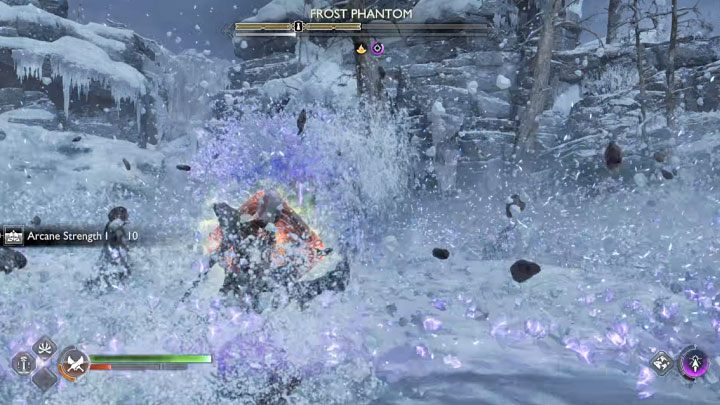 Nowe ataki Fantoma mroźnego - God of War Ragnarok: Jak pokonać Fantoma mroźnego (Frost Phantom)? - God of War Ragnarok - poradnik do gry
