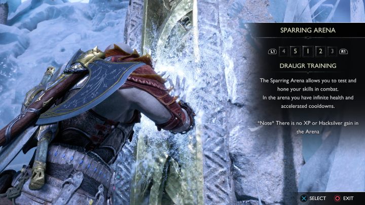 Po ukończeniu zadania odblokowana zostanie arena sparingowa w Niflheim - God of War Ragnarok: Oczy Odyna (The Eyes of Odin) - solucja, opis przejścia - God of War Ragnarok - poradnik do gry