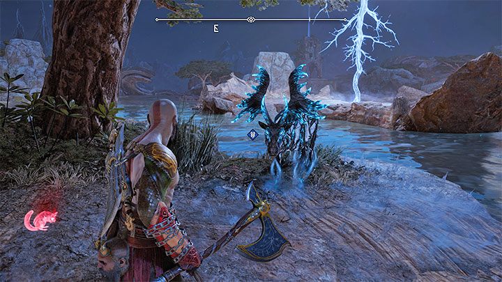 Drugi jeleń z regionu Równiny znajduje się obok mistycznej bramy The Overgrown Tower - God of War Ragnarok: Równiny (The Plains), Vanaheim - sekrety, znajdźki - God of War Ragnarok - poradnik do gry