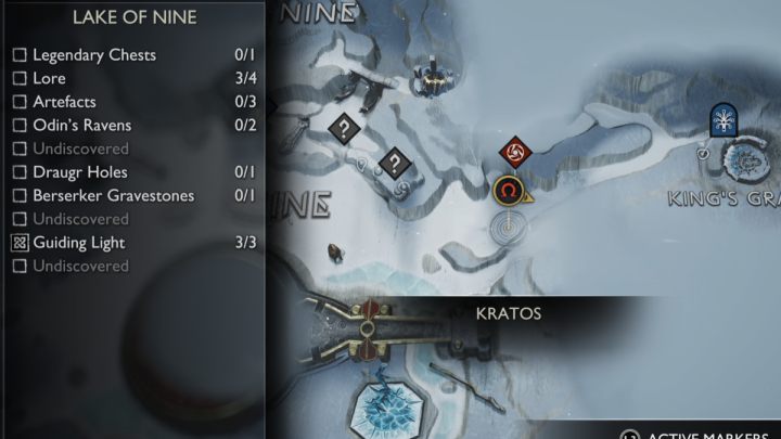 12 - God of War Ragnarok: Jezioro Dziewięciu (Lake of Nine), Midgard - serkety, znajdźki - God of War Ragnarok - poradnik do gry