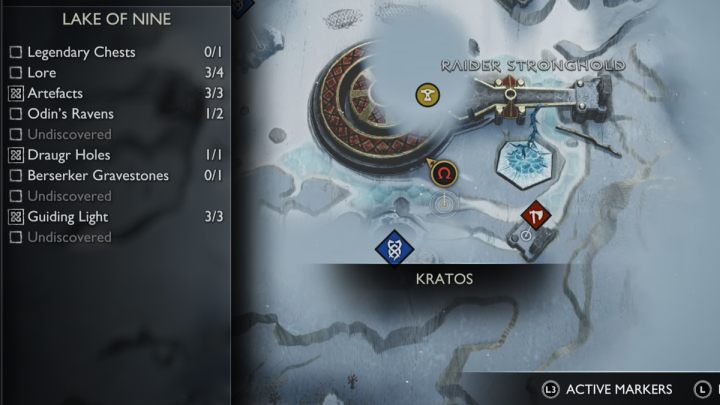 13 - God of War Ragnarok: Jezioro Dziewięciu (Lake of Nine), Midgard - serkety, znajdźki - God of War Ragnarok - poradnik do gry