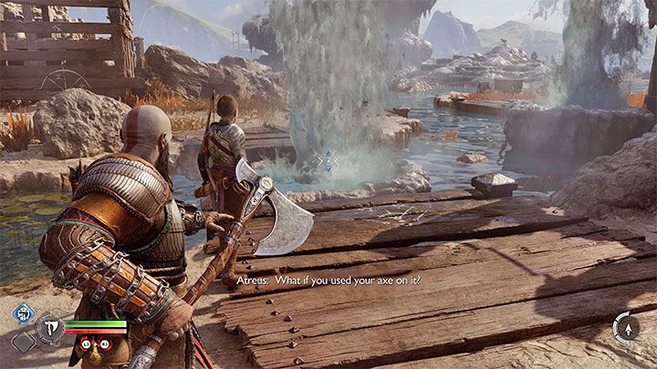 Quest rozpoczynacie w krainie Svartalfheim i musicie odbyć podróż do osady Nidavellir - God of War Ragnarok: Na ratunek Tyrowi (The Quest for Tyr) - solucja, opis przejścia - God of War Ragnarok - poradnik do gry