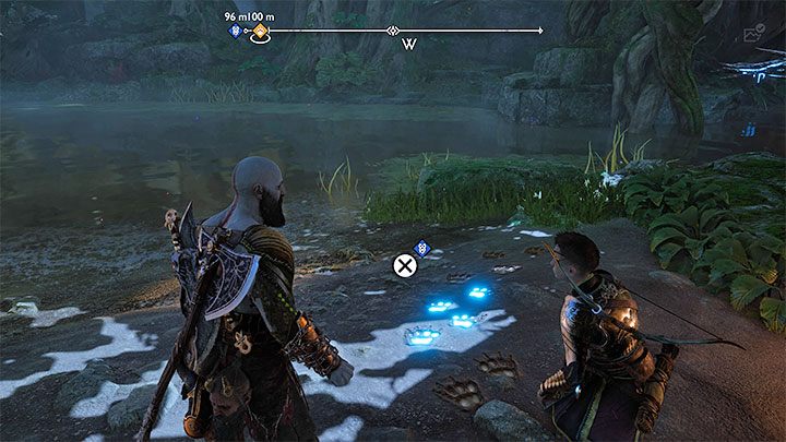Idźcie dalej na zachód i dotrzyjcie do rzeki - God of War Ragnarok: Zapach przetrwania (Scent of Survival) - solucja, opis przejścia - God of War Ragnarok - poradnik do gry
