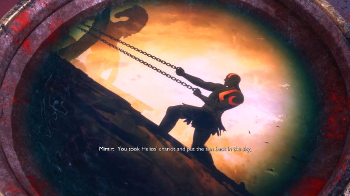 Tyr wymyśla dla Kratosa wyzwania, które głównie oparte są na wspomnieniach, które wciąż stanowią źródło poczucia winy bohatera serii God of War - God of War Ragnarok Valhalla: Fabuła, zakończenie - God of War Ragnarok - poradnik do gry