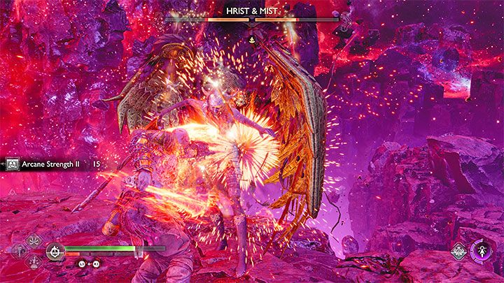 Pojedynek z walkiriami składa się z 3 części i do każdej kolejnej części awansujecie w momencie gdy walkirie zregenerują się - God of War Ragnarok: Jak pokonać walkirie Hrist i Mist? - God of War Ragnarok - poradnik do gry