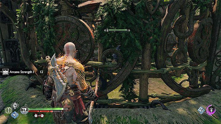Powróćcie do podniesionej klatki i zaczekajcie na przybycie potwora - God of War Ragnarok: Szlak zniszczenia (Path of Destruction) - solucja, opis przejścia - God of War Ragnarok - poradnik do gry