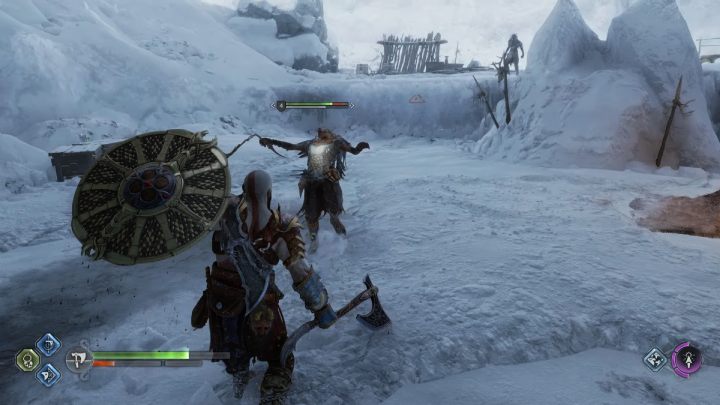 W każdym obozie znajdziecie przedmioty, które będziecie mogli wykorzystać w walce - God of War Ragnarok: Zwierzęce Instynkty (Animal Instincts) - przysługa, solucja, opis przejścia - God of War Ragnarok - poradnik do gry