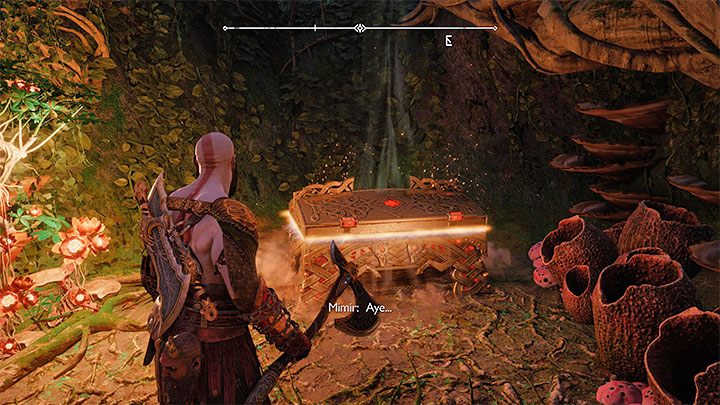 Kucnijcie i przejdźcie do sekretnej lokacji ze skrzynią - God of War Ragnarok: Południowa dzicz (The Southern Wilds), Vanaheim - sekrety, znajdźki - God of War Ragnarok - poradnik do gry