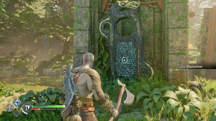 Pokonajcie potwory w ruinach i znajdźcie tablicę z runami - God of War Ragnarok: Plac Pielgrzyma (Pilgrims Landing), Vanaheim - sekrety, znajdźki - God of War Ragnarok - poradnik do gry