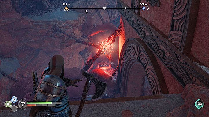 Do przerywania połączeń posłuży Wam Lewiatan - God of War Ragnarok: Jak przerywać czerwone połączenia w Alfheim? - God of War Ragnarok - poradnik do gry