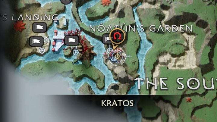 1 - God of War Ragnarok: Ogród Noatun (Noatun Garden), Vanaheim - sekrety, znajdźki - God of War Ragnarok - poradnik do gry