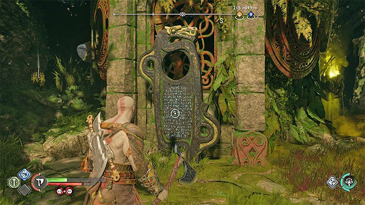 Pionowa tablica z runami jest w głównej części ogrodu Noatun - God of War Ragnarok: Ogród Noatun (Noatun Garden), Vanaheim - sekrety, znajdźki - God of War Ragnarok - poradnik do gry
