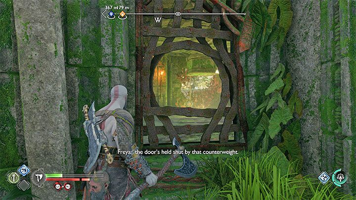 Legendarna skrzynia znajduje się w zamkniętym północnym budynku ruin w Ogrodzie Noatun - God of War Ragnarok: Ogród Noatun (Noatun Garden), Vanaheim - sekrety, znajdźki - God of War Ragnarok - poradnik do gry