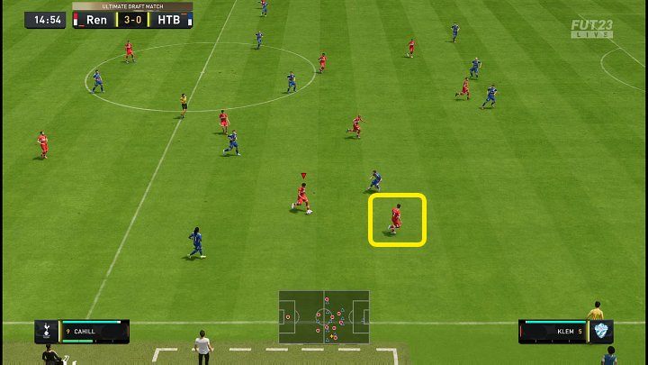 Wypuszczenie zawodnika to mechanika znana z poprzedniej odsłony gry FIFA - FIFA 23: Gra w ataku - budowanie akcji, kontrola, kontra - FIFA 23 - poradnik do gry