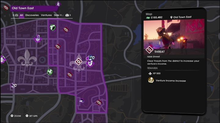 1 - Saints Row 2022: Zagrożenia (Wschodnie Stare Miasto) - lista aktywności - Saints Row - poradnik do gry