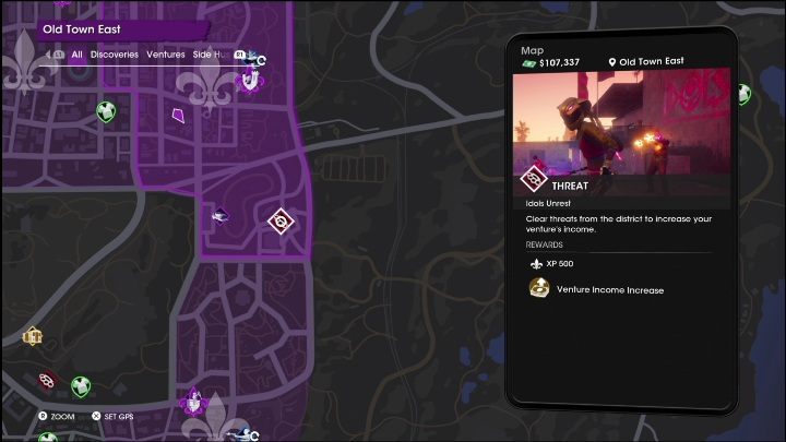 5 - Saints Row 2022: Zagrożenia (Wschodnie Stare Miasto) - lista aktywności - Saints Row - poradnik do gry