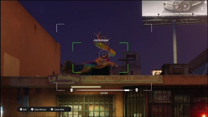 Aby dostać 450 XP wystarczy zrobić pomnikowi postawionemu na dachu, zaraz nad święcącymi się sklepami - Saints Row 2022: Odkrycia (Mercado) - lista i opisy aktywności - Saints Row - poradnik do gry