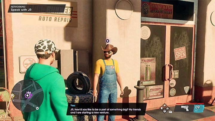 Udajcie się do kościoła żeby dowiedzieć się o kolejnych możliwych przedsięwzięciach (Ventures) - Saints Row 2022: Networking - solucja, opis przejścia - Saints Row - poradnik do gry