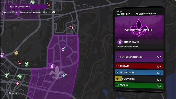 Aktywność Fotograficzne polowanie znajduje się w północnej części dzielnicy Wschodnia Providencia - Saints Row 2022: Odkrycia (Wschodnia Providencia)- lista i opisy aktywności - Saints Row - poradnik do gry