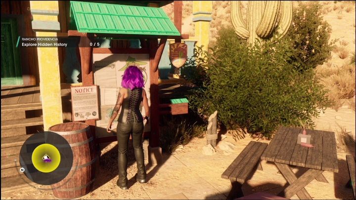 Tajna historia rozpocznie się, gdy klikniecie przycisk na tablicy startowej, zaraz przed punktem turystycznym - Saints Row 2022: Odkrycia (Zachodnia Providencia) - lista i opisy aktywności - Saints Row - poradnik do gry