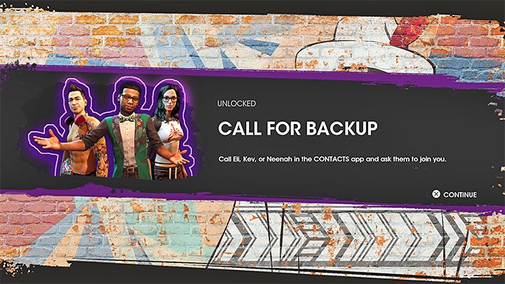 Opcja przyzywania towarzyszy jest początkowo niedostępna - Saints Row 2022: Towarzysze - Kev, Eli, Neenah - Saints Row - poradnik do gry