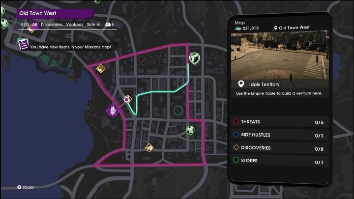 Aktywność Tajna historia znajduje się w zachodniej części dzielnicy Zachodnie Stare Miasto, niedaleko kościoła - Saints Row: Odkrycia (Zachodnie Stare Miasto) - lista i opisy aktywności - Saints Row - poradnik do gry