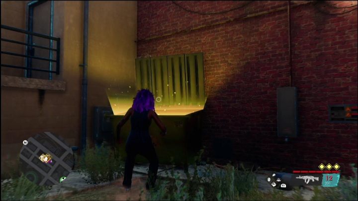 Aby zaliczyć tę aktywność musicie jedynie przeszukać świecący się na złoto śmietnik - Saints Row 2022: Odkrycia (Wschodnie Stare Miasto) - lista i opisy aktywności - Saints Row - poradnik do gry