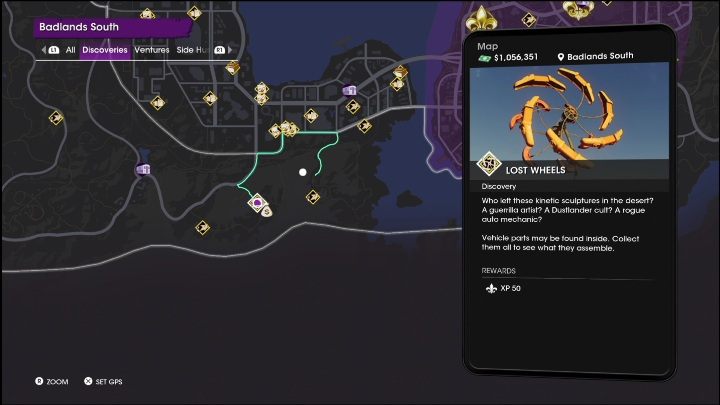 13 - Saints Row 2022: Odkrycia (Południowe Pustkowia) - lista i opisy aktywności - Saints Row - poradnik do gry