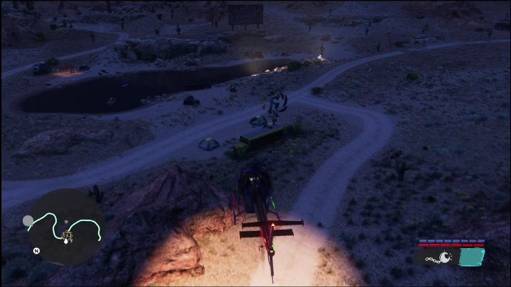 Lokacja: Południowo wschodnia część lokacji - Saints Row 2022: Odkrycia (Południowe Pustkowia) - lista i opisy aktywności - Saints Row - poradnik do gry