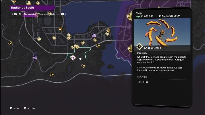 14 - Saints Row 2022: Odkrycia (Południowe Pustkowia) - lista i opisy aktywności - Saints Row - poradnik do gry