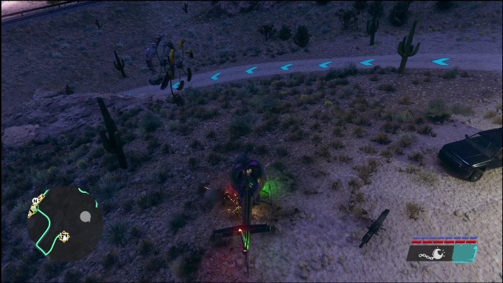 Lokacja: Południowo wschodnia część lokacji - Saints Row 2022: Odkrycia (Południowe Pustkowia) - lista i opisy aktywności - Saints Row - poradnik do gry