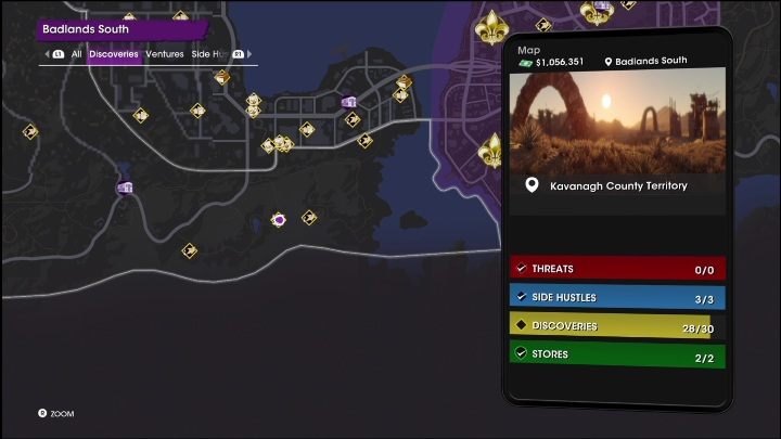 15 - Saints Row 2022: Odkrycia (Południowe Pustkowia) - lista i opisy aktywności - Saints Row - poradnik do gry