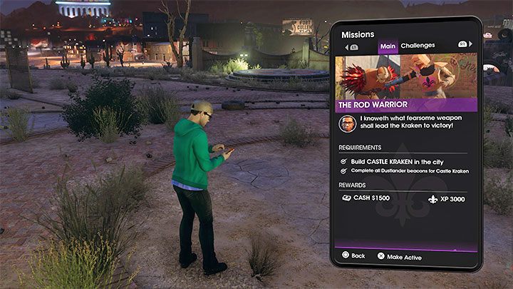 W misji tej po raz kolejnej możecie wziąć udział w LARP-owej grze miejskiej na zaproszenie Eli - Saints Row 2022: Jeździec biesa (The Rod Warrior) - solucja, opis przejścia - Saints Row - poradnik do gry