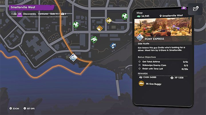 Punkty doświadczenia gwarantują też wybrane opcjonalne aktywności z mapy świata - Saints Row 2022: Doświadczenie (XP) - jak zdobywać i szybko awansować? - Saints Row - poradnik do gry