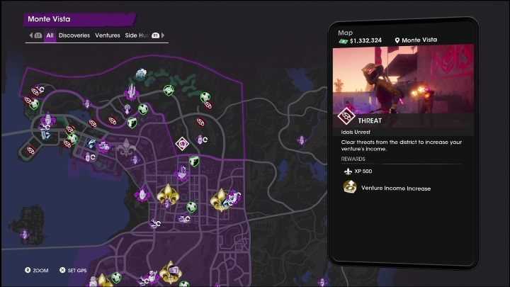 1 - Saints Row 2022: Zagrożenia (Monte Vista) - lista i opis aktywności - Saints Row - poradnik do gry