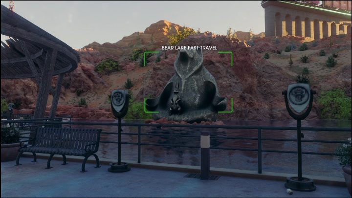 W centralnej części lokacji, zaraz przy głównej drodze znajduje się punkt szybkiej podróży - Saints Row 2022: Odkrycia (Zachodnia Marina) - lista i opisy aktywności - Saints Row - poradnik do gry