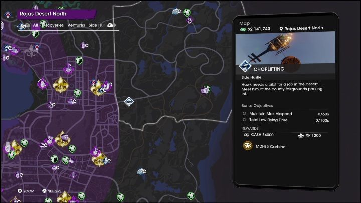 Nagrody za wykonanie aktywności pobocznej Podnoszenie ciężarów - Saints Row 2022: Skoki na boku (Północna pustynia Rojas) - lista i opisy aktywności - Saints Row - poradnik do gry