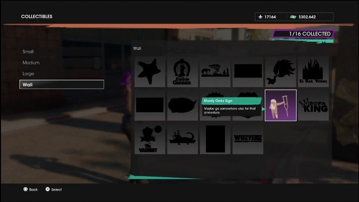 1 - Saints Row 2022: Kolekcja dekoracje ścienne - lista wszystkich elementów średniej kolekcji - Saints Row - poradnik do gry
